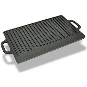 VidaXL Barbacoa de Hierro Fundido Reversible