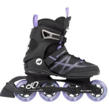 K2 Alexis 80 Pro Black/Lavendar Skates