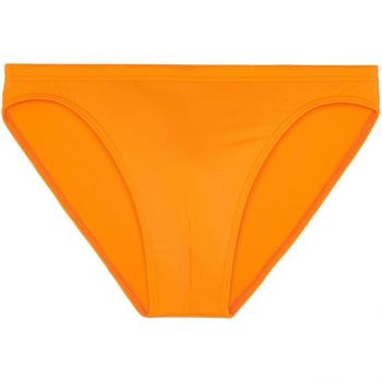 Badehose 'SEA LIFE', unifarben, Größe M, Orange