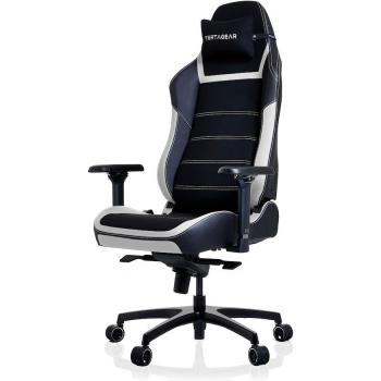 Vertagear PL6800 (schwarz/weiß, ContourMax Lumbar, VertaAir, Hygennx), Gaming Stuhl, Weiss, Schwarz