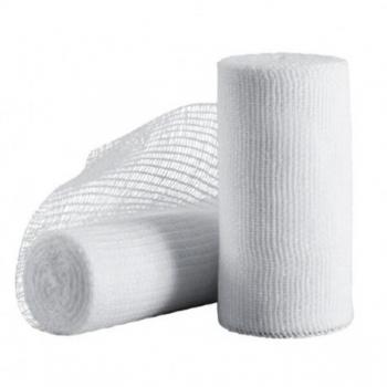 Zweiweg-Bandage mit gesäumter Kante 10×500 cm