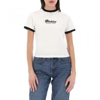 Dickies Damen Ringer T-Shirt Lewistown