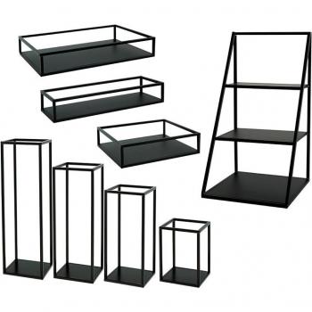 Sweetgo Black Perfume Holder Storage Rack