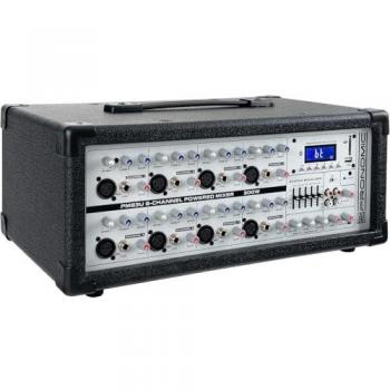 Mixer Pronomic PM83U 8× – Mixeur 8 canaux avec USB/SD, Bluetooth et sorties tape / record