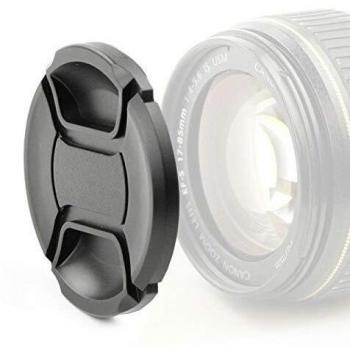 Tapa de Lente Canon EF 100 EF-M 18-55 EF-S 55-250 MP-E (Ø 58mm)