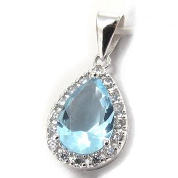 Silver Starburst Turquoise Necklace