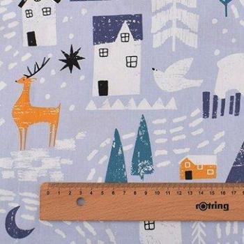 Cartoon Patchwork Cotton Fabric