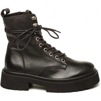 Botines de estilo biker Steve Madden Gusto Negro