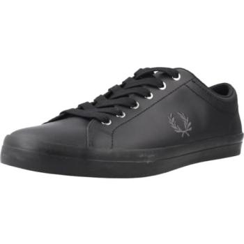 Spencer Leather de Fred Perry en Negro
