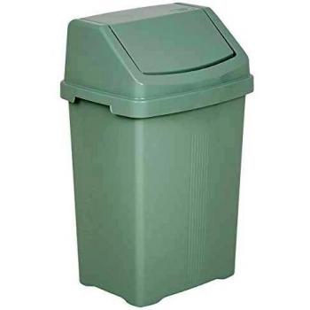 Wham Casa 50L Swing Bin Sage Green