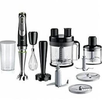 Zwarte Braun MultiQuick 9 Staafmixer met Accessoirepakket – 13 stuks