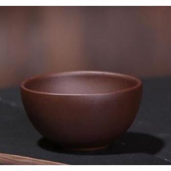 Chinese Kung Fu Tea Cup Set (4 pcs, YiXing Purple Clay, 30, 55, 75ml)