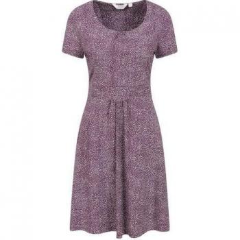 Damenkleid Orchid mit UV-Schutz von Mountain Warehouse in Burgund EU 44 / UK 16