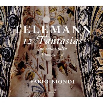 Telemann: 12 Fantasien für Violine solo TWV 40:14-25, Hamburg 1735