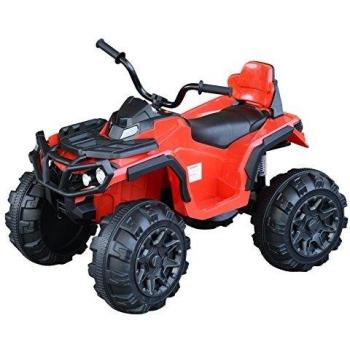 HOMCOM Coche Cuatrimoto Eléctrico Infantil 12V
