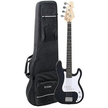 Rocktile Puncher E‑Bass Noir + Étui Ultra‑Léger