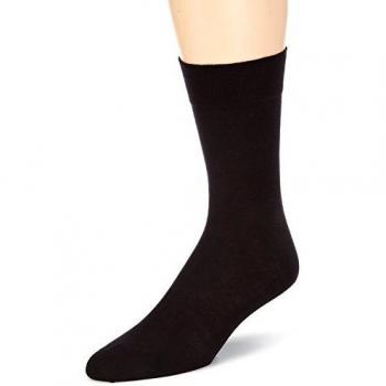 Hudson medias de algodón unicolor para hombre, Relax, sin hilos elásticos