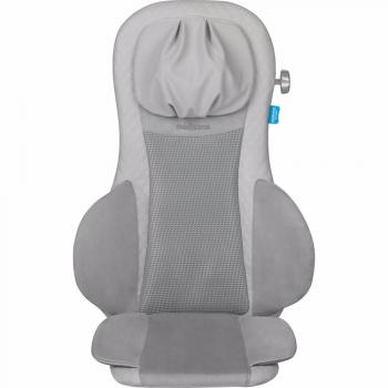 Medisana MCG 820 Shiatsu Massagesitzauflage mit Wärmefunktion und 3 Geschwindigkeitsstufen, Grau