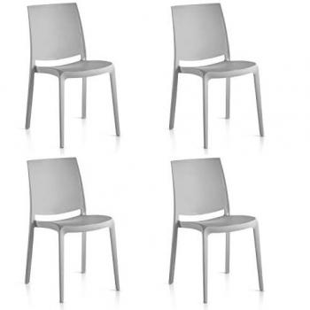 Lot de Chaises Monobloc London Matt