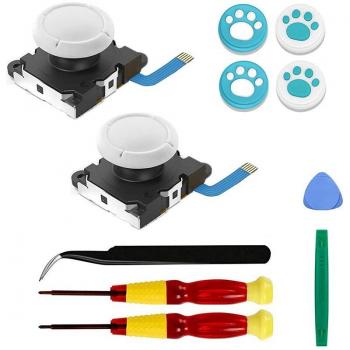 2-Pack Nintendo Switch Lite Joy-Con Replacement Thumbsticks