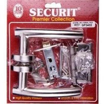Elite Arc Stainless Door Lock Bundle
