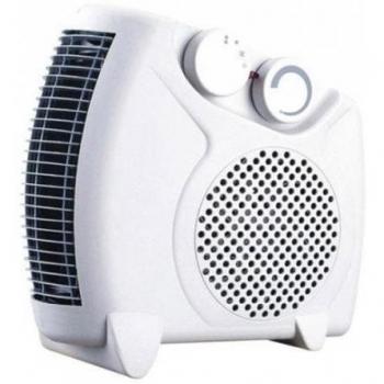 Calefactor Eléctrico Kuken 2000W, Blanco, Función Horizontal y Vertical