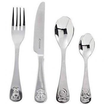 Children's Jungle Stainless Steel Cutlery Set
