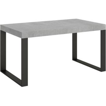 Mesa Tiroz de Diseño Industrial 160 cm gris cemento