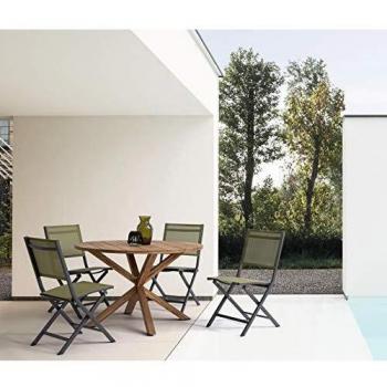 Sedia Pieghevole ELIN Antincendio LH32-Verde