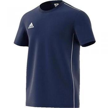 Adidas CV3981 Core18 Tee T-Shirt Homme, Dark Blue/Blanc, FR : XXL