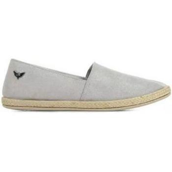 Espadrilles « Petite Bombe » gris – Zoe, textile facile à enfiler