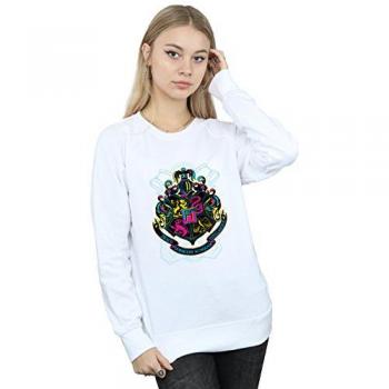 Harry Potter Neon Crest Bright Sweatshirt