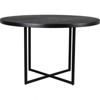 Mesa de comedor redonda Dutchbone en madera de acacia