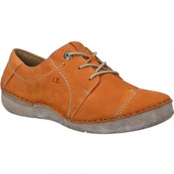 Josef Seibel Fergey 20 – Schnürschuhe mit leuchtendem Papayafarbenern Ausführung, Frauengröße 41