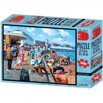 Kevin Walsh Beside the Seaside 3D Puzzle (500-Piece)