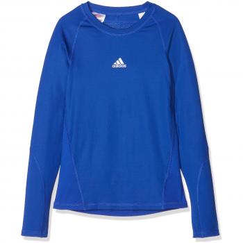 Adidas Kinder Funktionsshirt Alphaskin Langarm, Bold Blue, 116