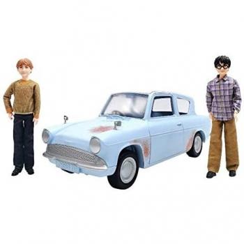 Harry Potter auto volante con 2 personaggi 30cm