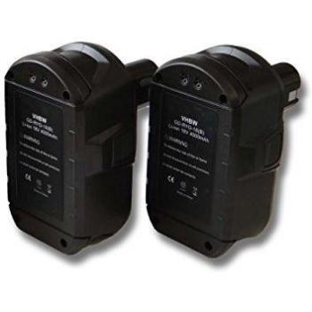Lot de 2 batteries Li-Ion vhbw 4000mAh compatible avec Ryobi CDC-181M