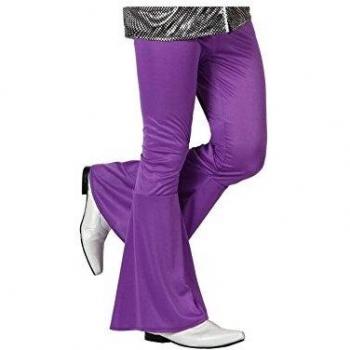 Violette Partyhose für Männer – M/L