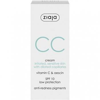 Ziaja Cc Cream Correctora Pieles Irritadas Y Sensibles 50ml