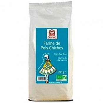 Farinha de Grão de Bico Biológica 500g – Celnat