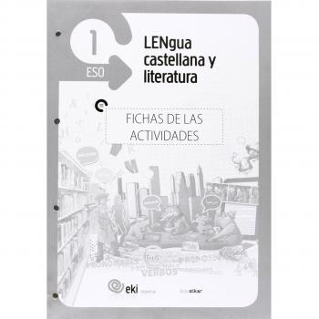 EKI DBH 1. Lengua castellana y Literatura 1. Fichas de las actividades (Tapa blanda).