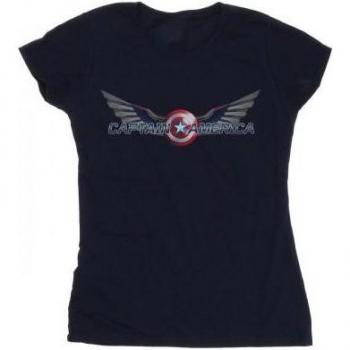 Falcon And The Winter Soldier Captain America Logo Women's T-Shirt