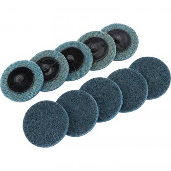 Draper Ten 50mm Polycarbide Abrasive Pads (Fine)