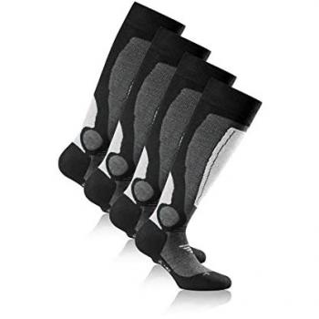 Rohner Herren Skisocken, 2er-Pack, Grau (39-42)