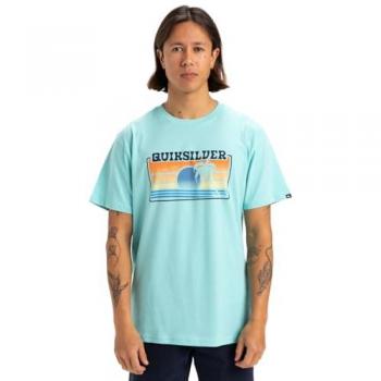 Quiksilver T-Shirt in Türkis für Herren