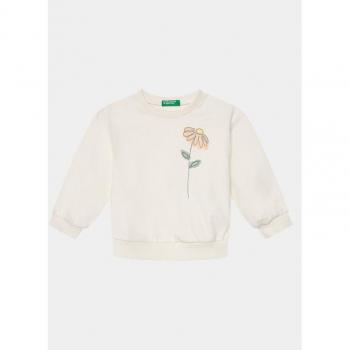 United Colors Of Benetton Sweatshirt 3BC1G10E7 Écru Oversize – Modelnummer 3BC1G10E7, Passform: Oversized, Farbe: Écru