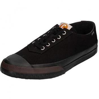 Camaleon Men's Everyday Black Cotton Sneaker – Size 8