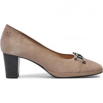 Escarpin Marron en Cuir avec Talon CAPRICE P.40