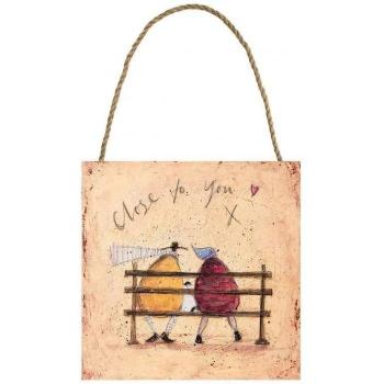 Sam Toft targa in legno Vicino a te
